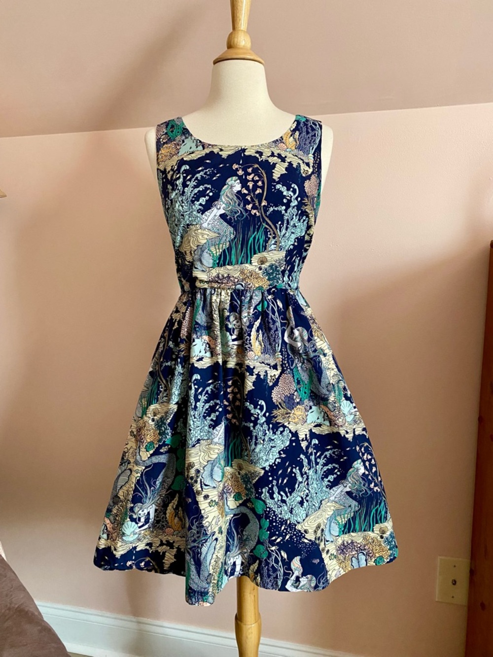 ModCloth X Dupenny mermaid dress